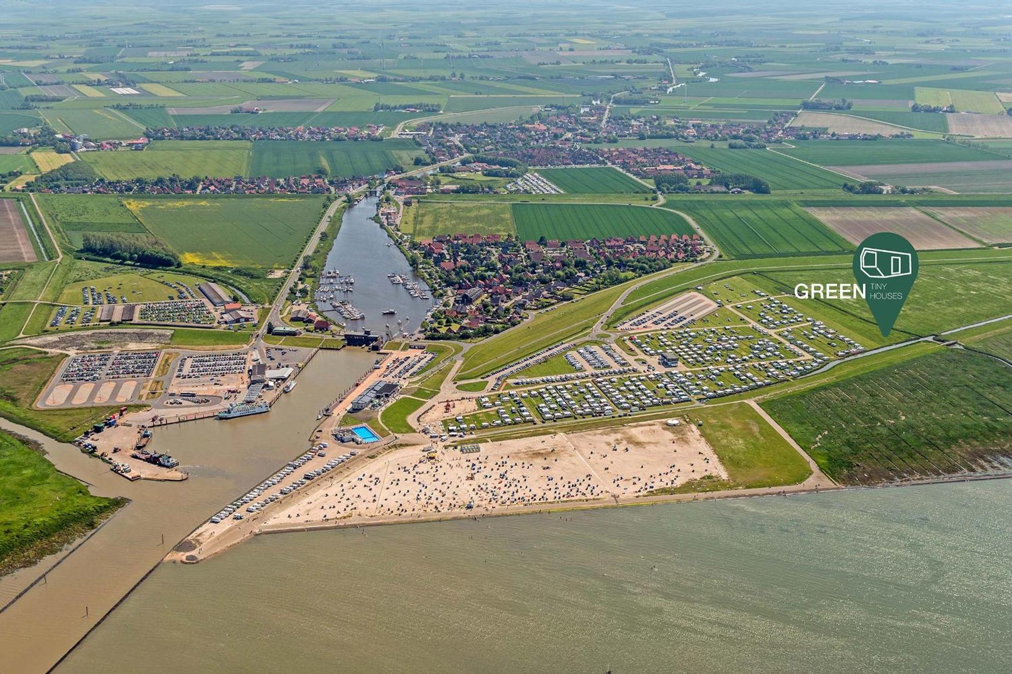 Sleep Space 22 - Green Tiny Village Harlesiel Wittmund Εξωτερικό φωτογραφία