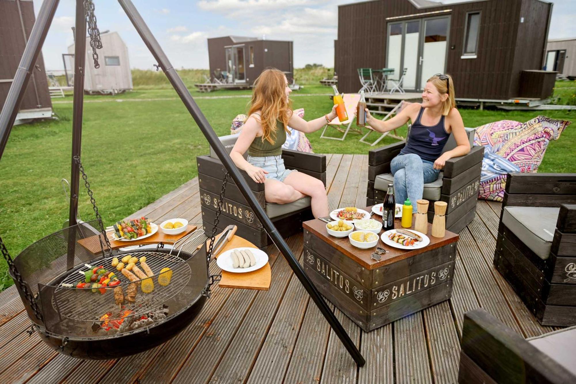 Sleep Space 22 - Green Tiny Village Harlesiel Wittmund Εξωτερικό φωτογραφία